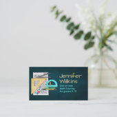 Carte De Visite Tuteur privé en mathématiques - Enseignant en math (Debout devant)