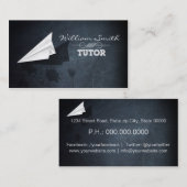 Carte de visite Tutor (Devant / Derrière)