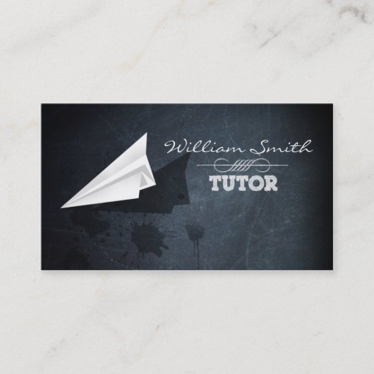 Carte de visite Tutor (Devant)