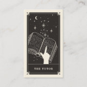 Carte de visite Tutor Tarot céleste (Devant)
