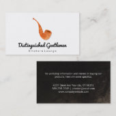 Carte De Visite Tuyau en bois | Traditionel (Devant / Derrière)