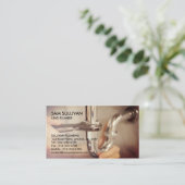 Carte De Visite Tuyauterie en plomberie (Debout devant)