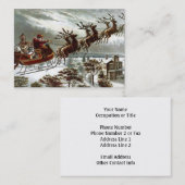 Carte De Visite Twas la nuit avant Noël (Devant / Derrière)