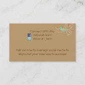 Carte De Visite Tweet PixDezines, tweet, SEO marketing/DO-IT-YOURS (Dos)