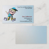 Carte De Visite Type de nettoyage (Devant / Derrière)