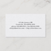 Carte De Visite Type machine de CMY d'écriture (Dos)