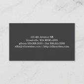 Carte De Visite Type Machine d'écriture (Dos)