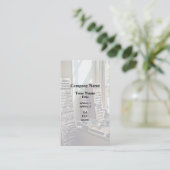 Carte De Visite Typecases par Fenêtre d'impression (Debout devant)