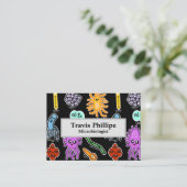 Carte De Visite Types de bactéries (Debout devant)