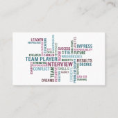 Carte De Visite Typographie (Devant)