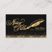 Carte De Visite Typographie Mobile Notaire Agent de signature de p (Devant)