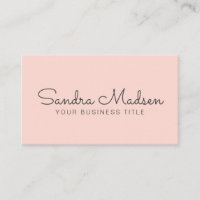 Typographie professionnelle simple minimaliste ros