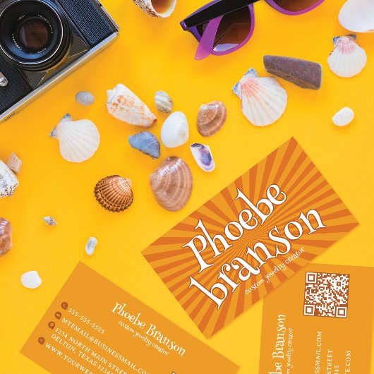 Carte De Visite Typographie Super de l'explosion radiale des année