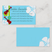 Carte De Visite Ukelele Time ! (Devant / Derrière)