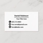 Carte De Visite Ukulele patterns (Dos)