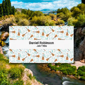 Carte De Visite Ukulele patterns