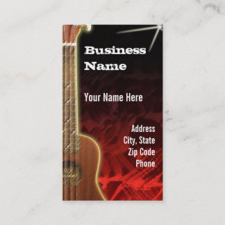 Carte De Visite ukulele.red ~ bc