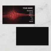 Carte De Visite Un abstrait pour vous à customiser (Devant / Derrière)