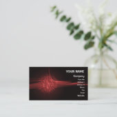 Carte De Visite Un abstrait pour vous à customiser (Debout devant)