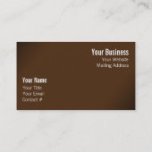 Carte De Visite Un aigle à tête blanche monte vers le ciel (Dos)