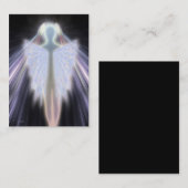 Carte De Visite Un Ange Obtient Ses Ailes (Devant / Derrière)