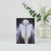 Carte De Visite Un Ange Obtient Ses Ailes (Debout devant)