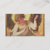 Carte De Visite Un ange tenant un flacon en verre (Dos)