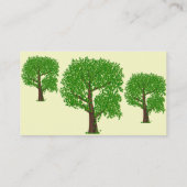 Carte De Visite Un arbre impair (Dos)