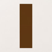 Carte De Visite un arrière - plan marron avec une bordure blanche_ (Intérieur déplié)