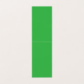 Carte De Visite un arrière - plan vert avec une bordure blanche (Extérieur déplié)