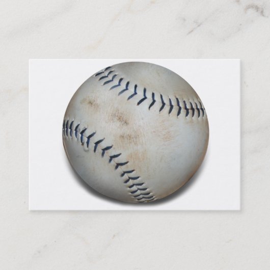 Carte De Visite Un baseball (Devant)