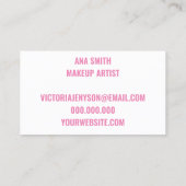 Carte De Visite Un beau spectre de rose (Dos)