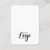 Carte De Visite Un cadeau pour l'amitié des éléphants - Gardiens s (Dos)