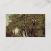 Carte De Visite Un chemin boisé (Dos)