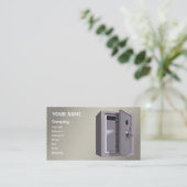 Carte De Visite Un "coffre" (Debout devant)