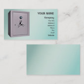 Carte De Visite Un "coffre-fort" (Devant / Derrière)