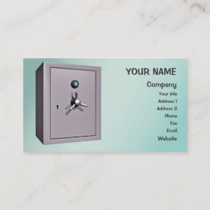 Carte De Visite Un "coffre-fort"