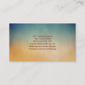 Carte De Visite Un feu mythique augmente Phoenix Bird (Dos)