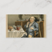 Carte De Visite Un goût exquis, avec une compréhension agrandie (Dos)