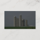 Carte De Visite Un groupe de silos à une ferme à Lancaster, PA (Dos)