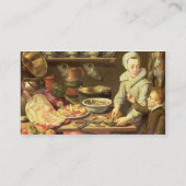 Carte De Visite Un intérieur de cuisine (Dos)