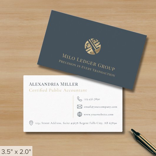 Carte De Visite Un luxe professionnel simple