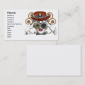 Carte De Visite un mec à la vapeur (Devant / Derrière)