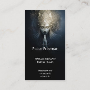 Carte De Visite Un moment de grâce Art de méditation