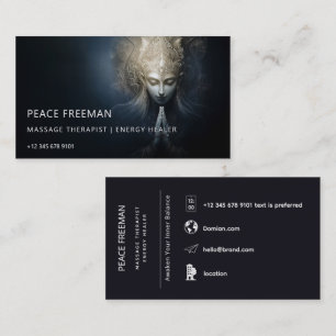 Carte De Visite Un moment de grâce Art de méditation