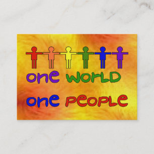 Carte De Visite Un monde