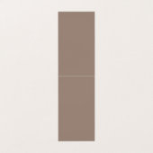 Carte De Visite un mur marron avec une horloge (Extérieur déplié)