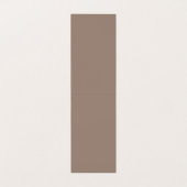 Carte De Visite un mur marron avec une horloge (Intérieur déplié)