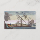 Carte De Visite Un office royal (espagnol ou portugais) a ramé par (Dos)