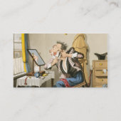 Carte De Visite Un rasoir émoussé, pub. par chasse, 1827 (etchin (Dos)